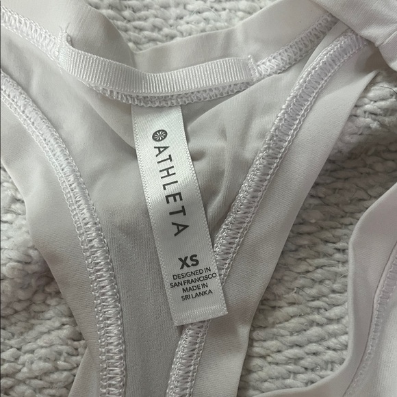 Athleta White Tank Top - Picture 2 of 4